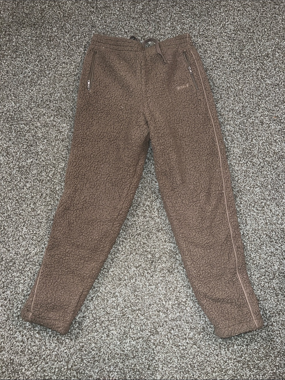 SKIMS Brown Sherpa Sweats
